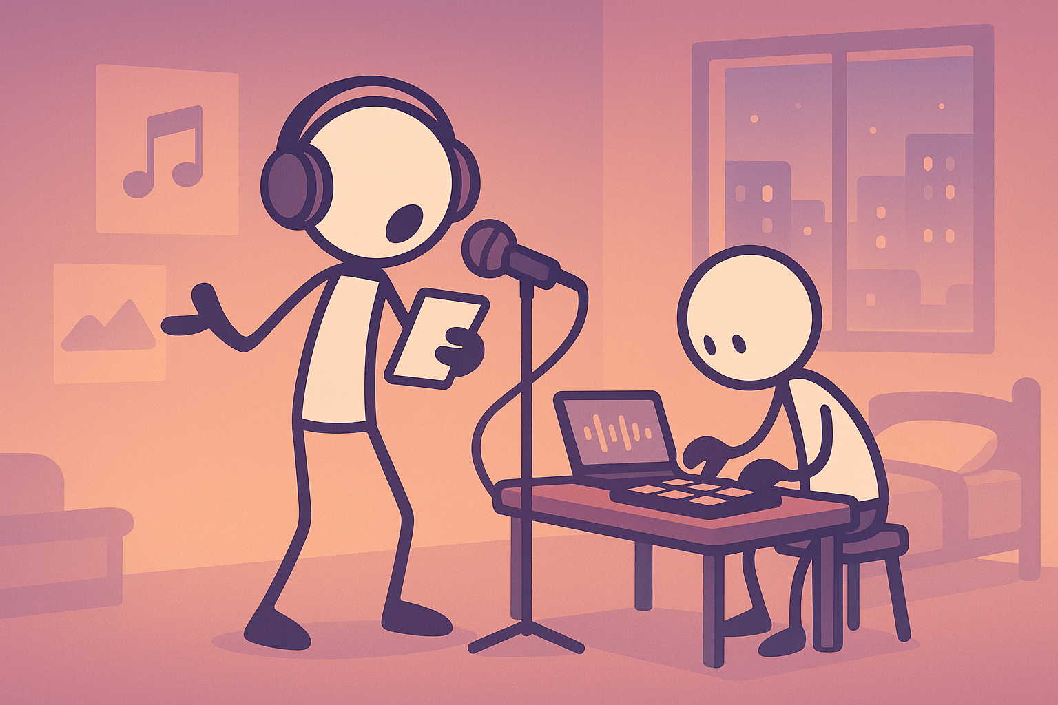 Stickman demonstrates mastering triplet flow patterns for freestyle rap, encapsulating the 7-step guide.